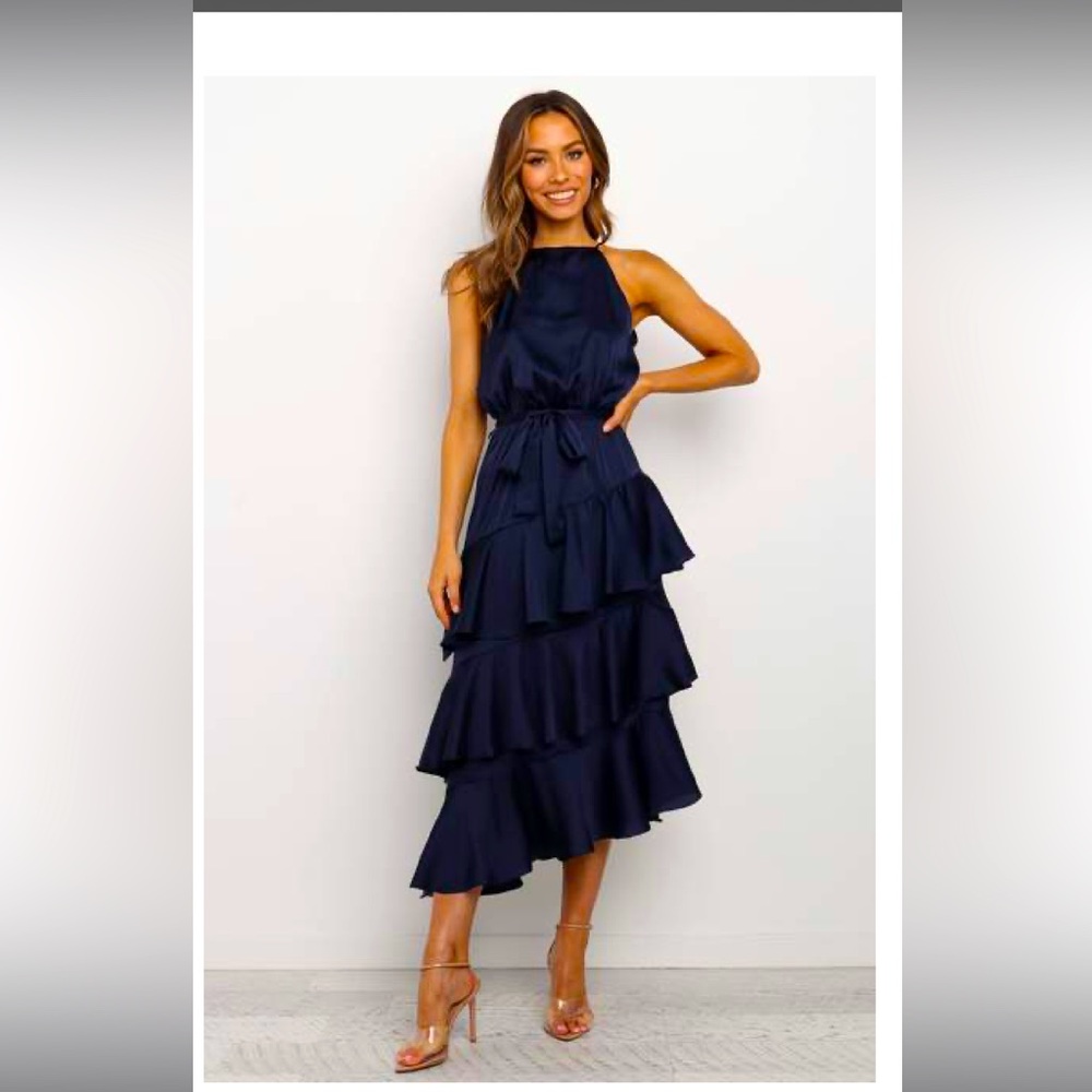 Petal & Pup Seychelle Navy Dress